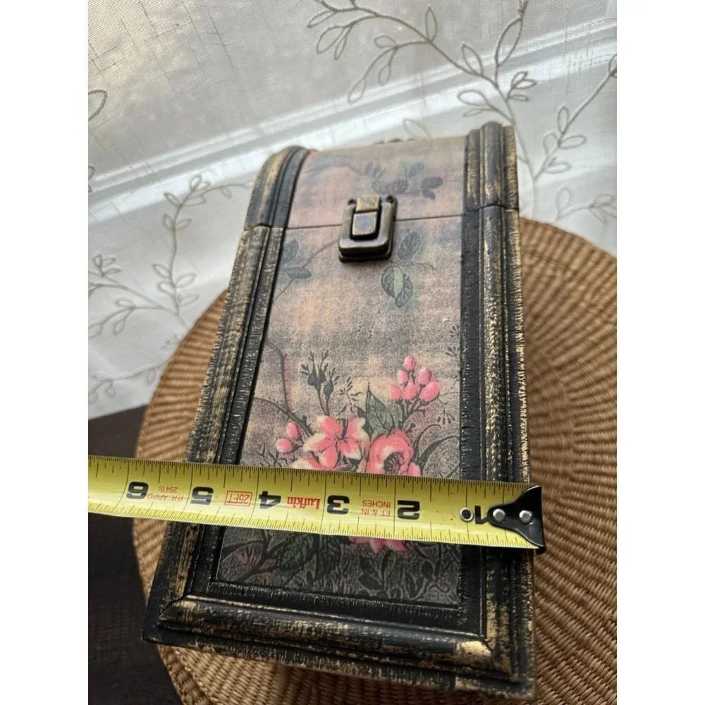 Rustic Floral Decorative Box - Picture 5 of 9